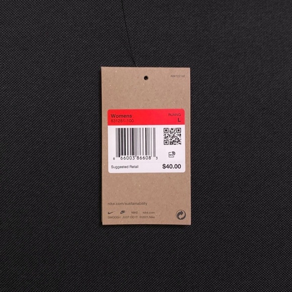 NIKE Women’s Dri-FIT Tempo Running Shorts LARGE White - NWT - Picture 6 of 8